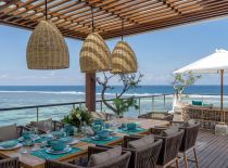 Villa Grand Cliff Nusa Dua, Comedor al aire libre